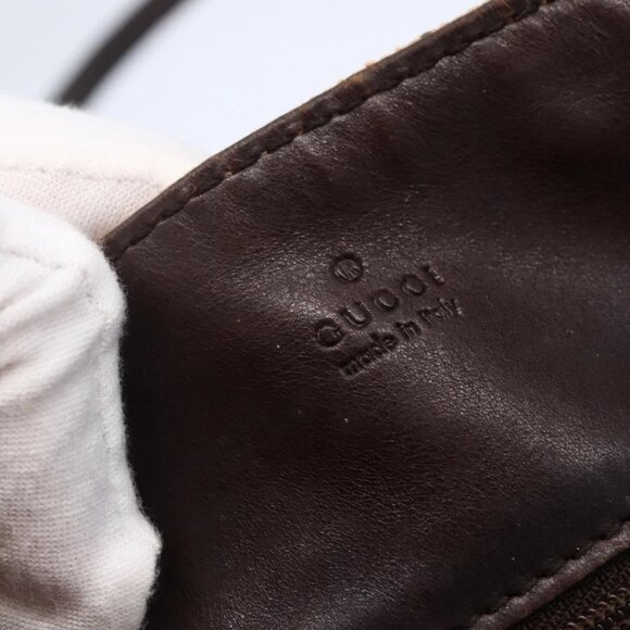 GUCCI GG Canvas Shoulder Bag Beige 101341 Auth 150124 - Picture 11 of 16